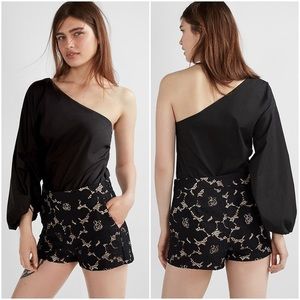 Express lace shorts